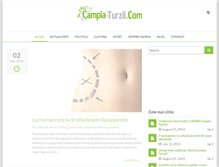 Tablet Screenshot of campia-turzii.com